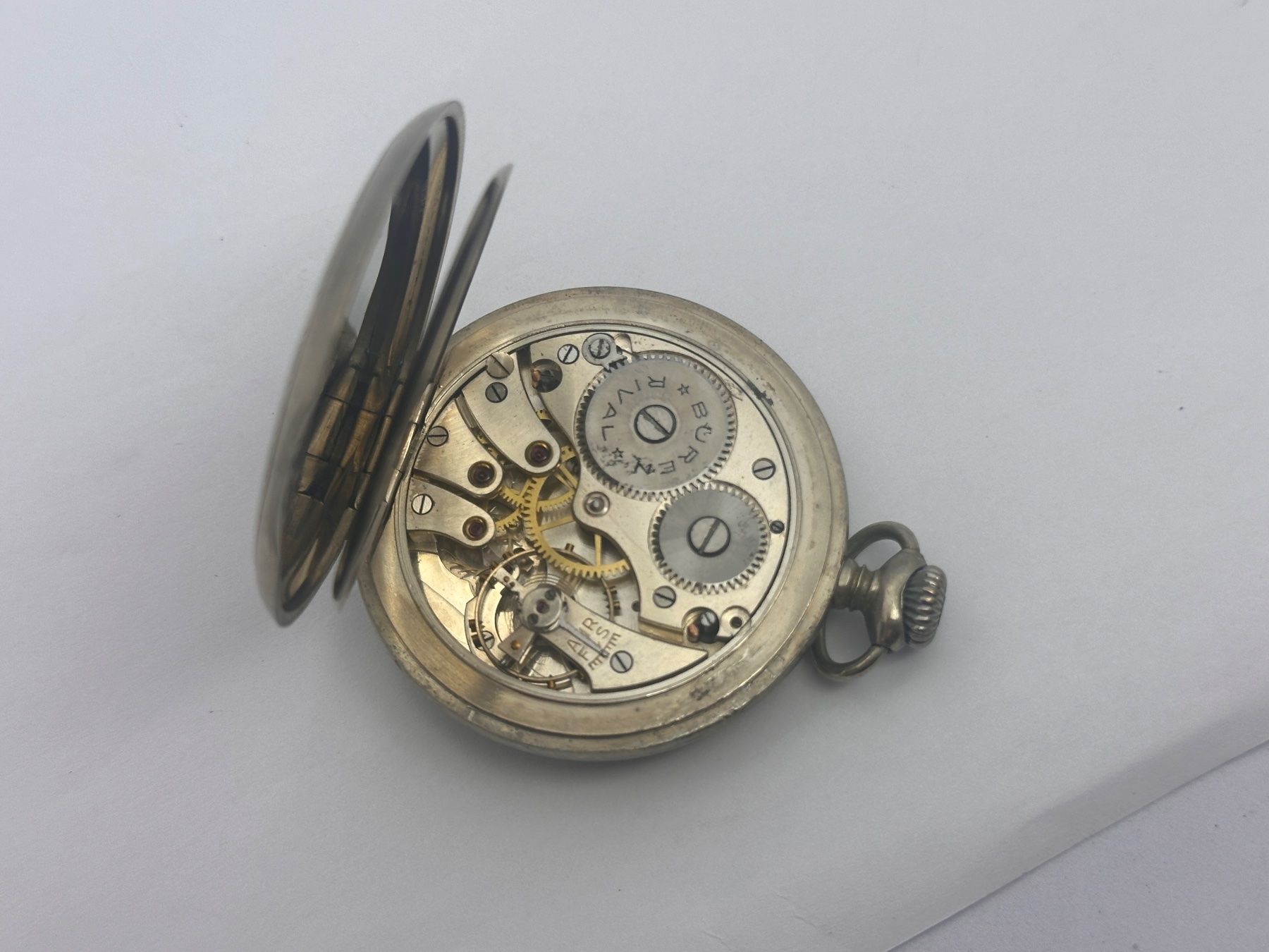 Orologi: Buren Rival Werk Schweizer Taschenuhr – Usato da Brüttisellen venduto da AlphaOmega05 3
