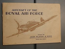 Altes Sammelbilder Album Royal Air Force - John Player Sons