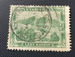 Australische Staaten - Tasmanien alte briefmarke