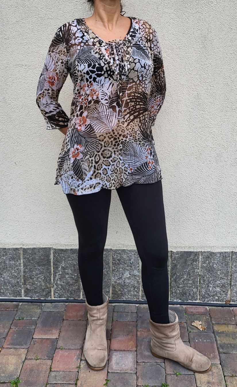 C&A Tops: hübsche longshirt top blouse tunika braun – Gebraucht aus Zürich von sahaara01 1