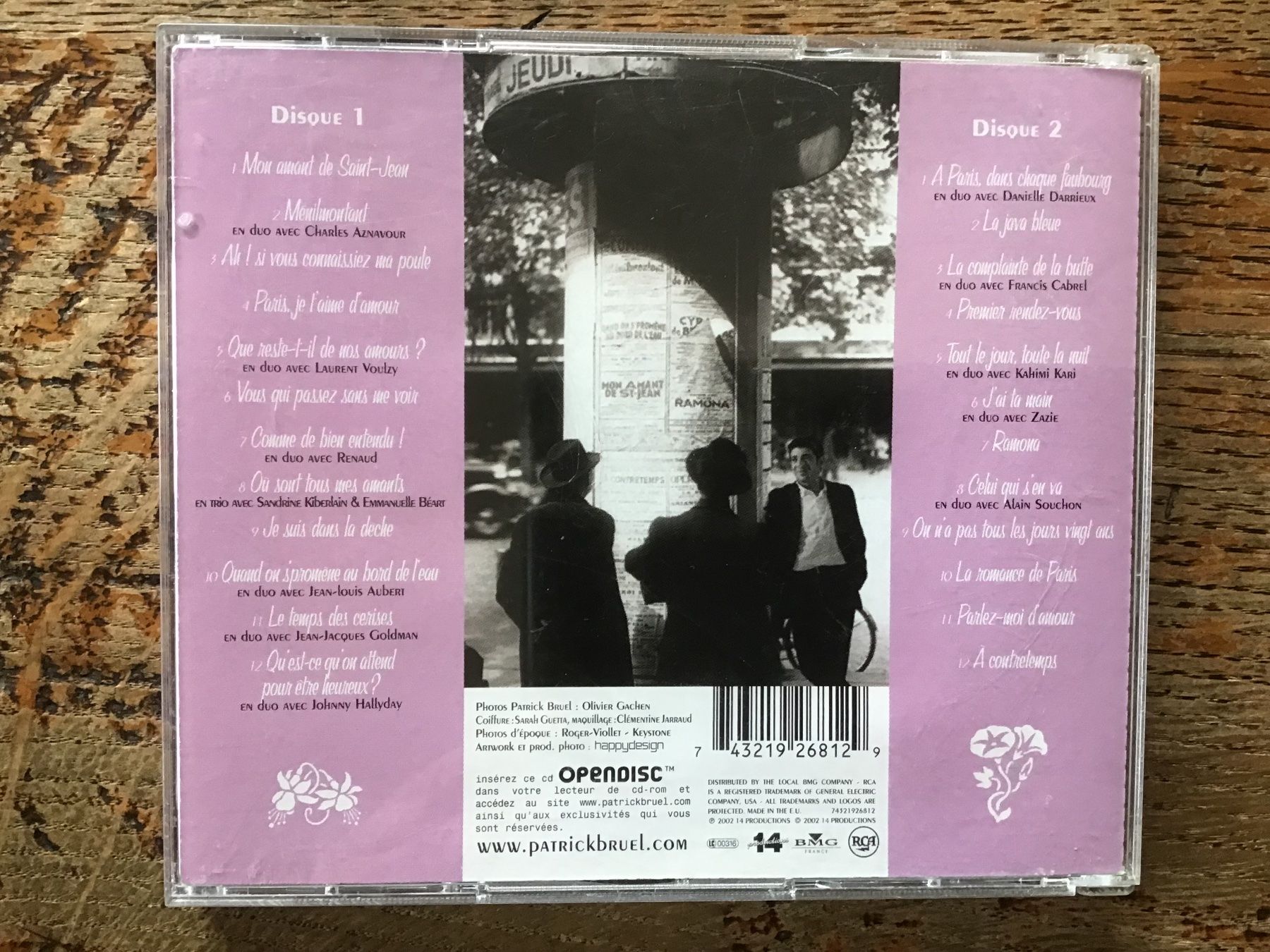 CD: 2 CD Patrick Bruel – Usato da Fully venduto da Ruby97 3