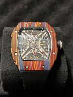 Montre automatique squelette multicolore état neuf