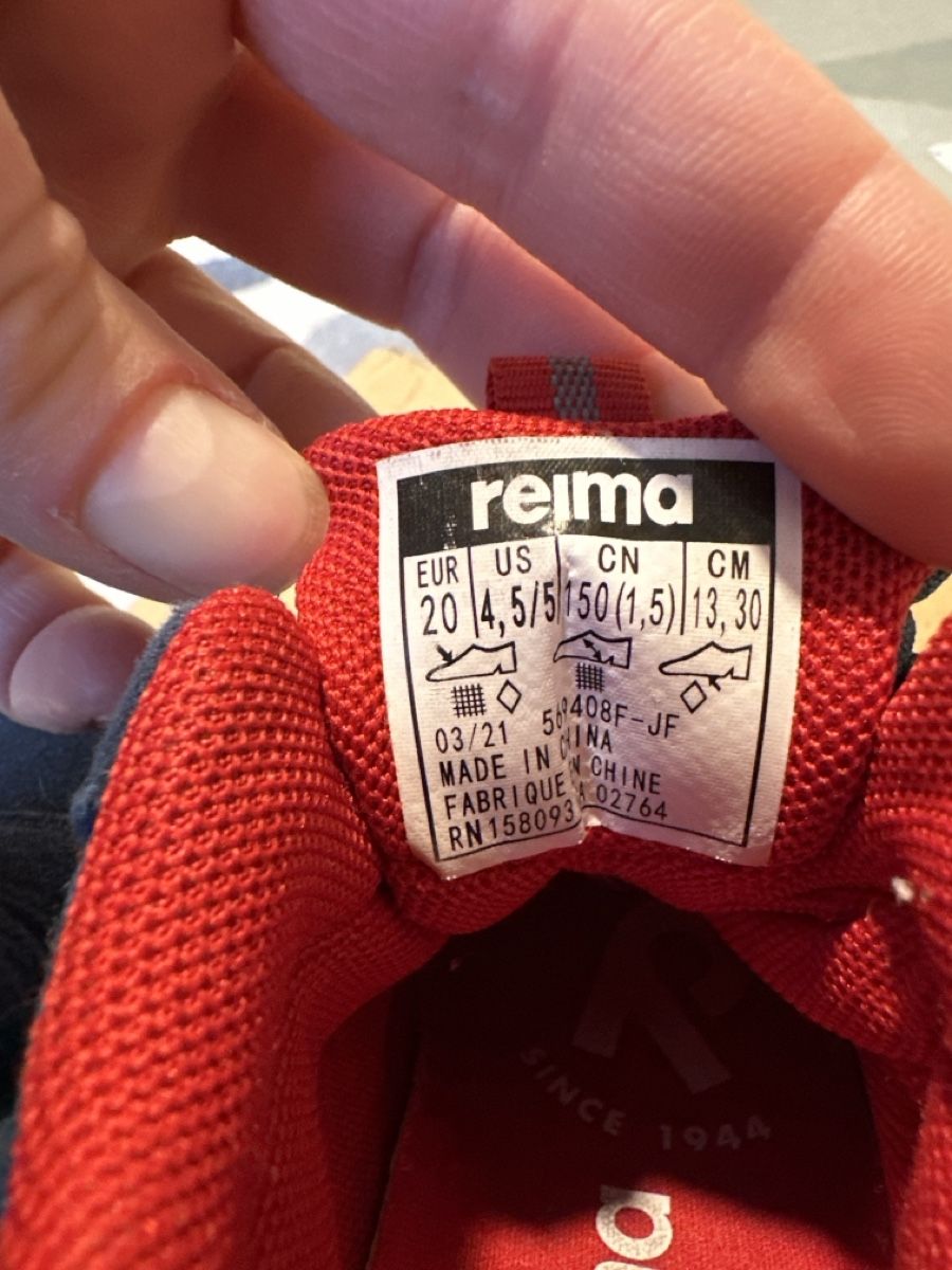 Reima Schuhe für Jungen: Reima Tec Kinder Schuhe Grösse 20 – Gebraucht aus Zermatt von katytesunshine 3