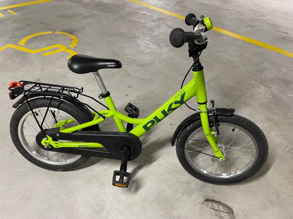 PUKY Youke Kinderfahrrad 16 Zoll (Gebraucht) in Greppen fr CHF 100  nur  Abholung auf Ricardo kaufen