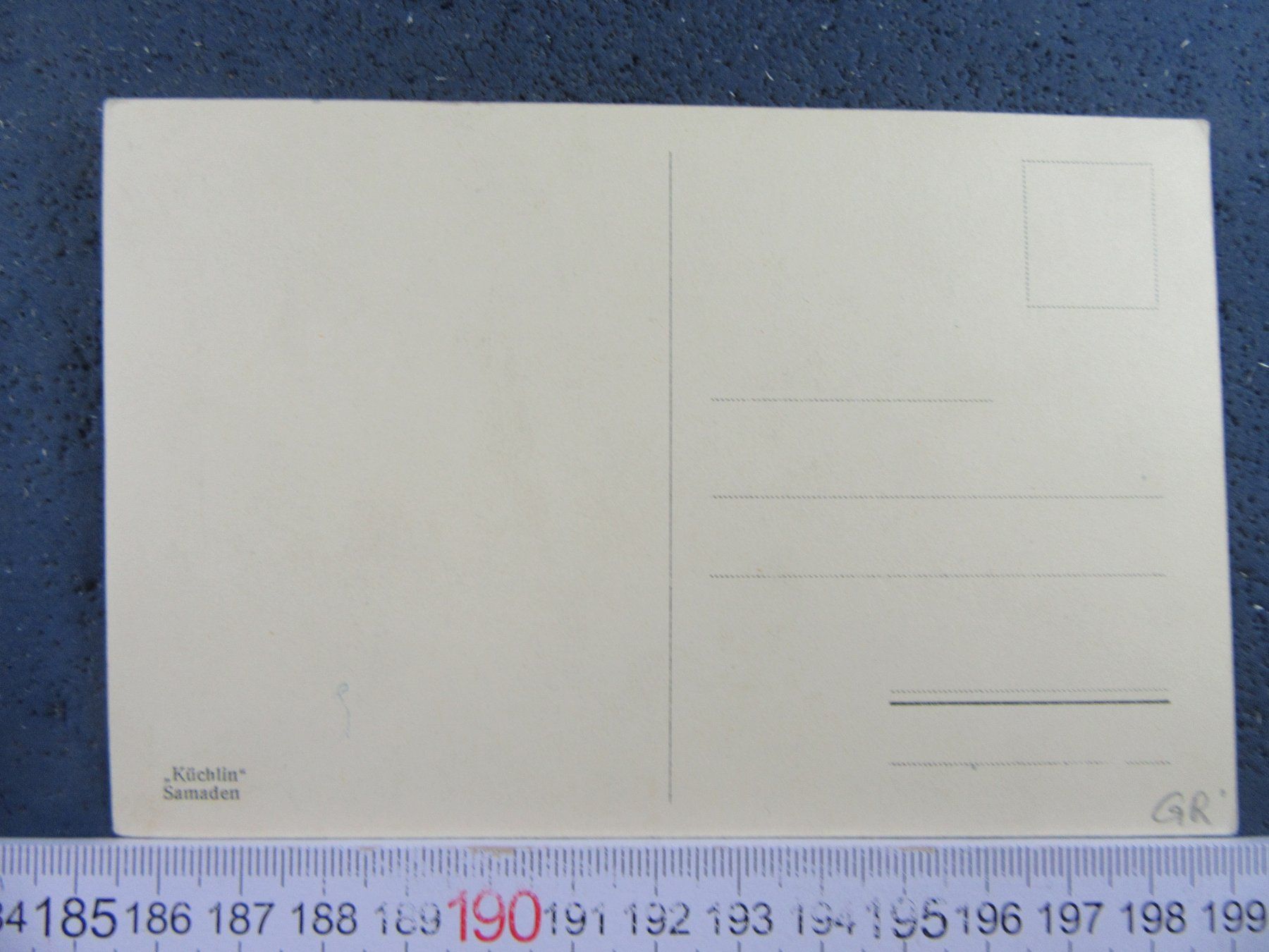 Cartoline postali: SAMADEN GR AK KREIS-SPITAL – Usato da Ettingen venduto da Hausi4711 2