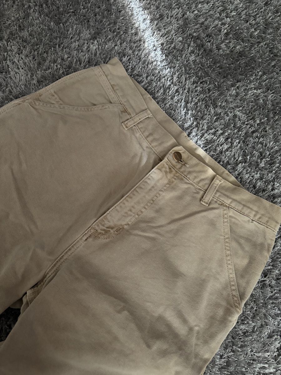 Carhartt Jeans: Carhartt Single  Pants Beige Size 32x34 – Usato da Brislach venduto da edu_t6pq 1