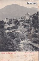 Passugg   GR  -   Ansicht von ARASCHGEN aus    um  1 9 0 5