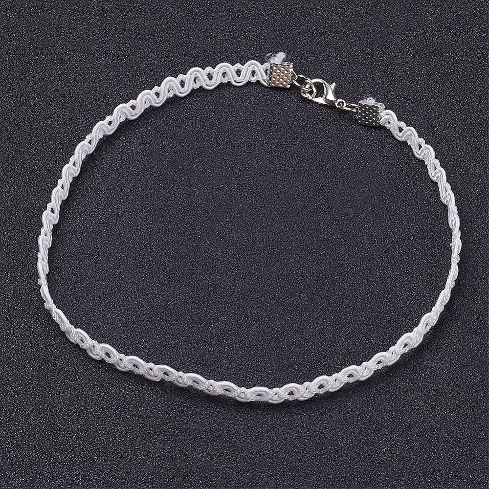 Catenine: Kette gotisch choker weiss 29 cm – Nuovo (secondo la descrizione) da Alpnachstad venduto da perlengaby