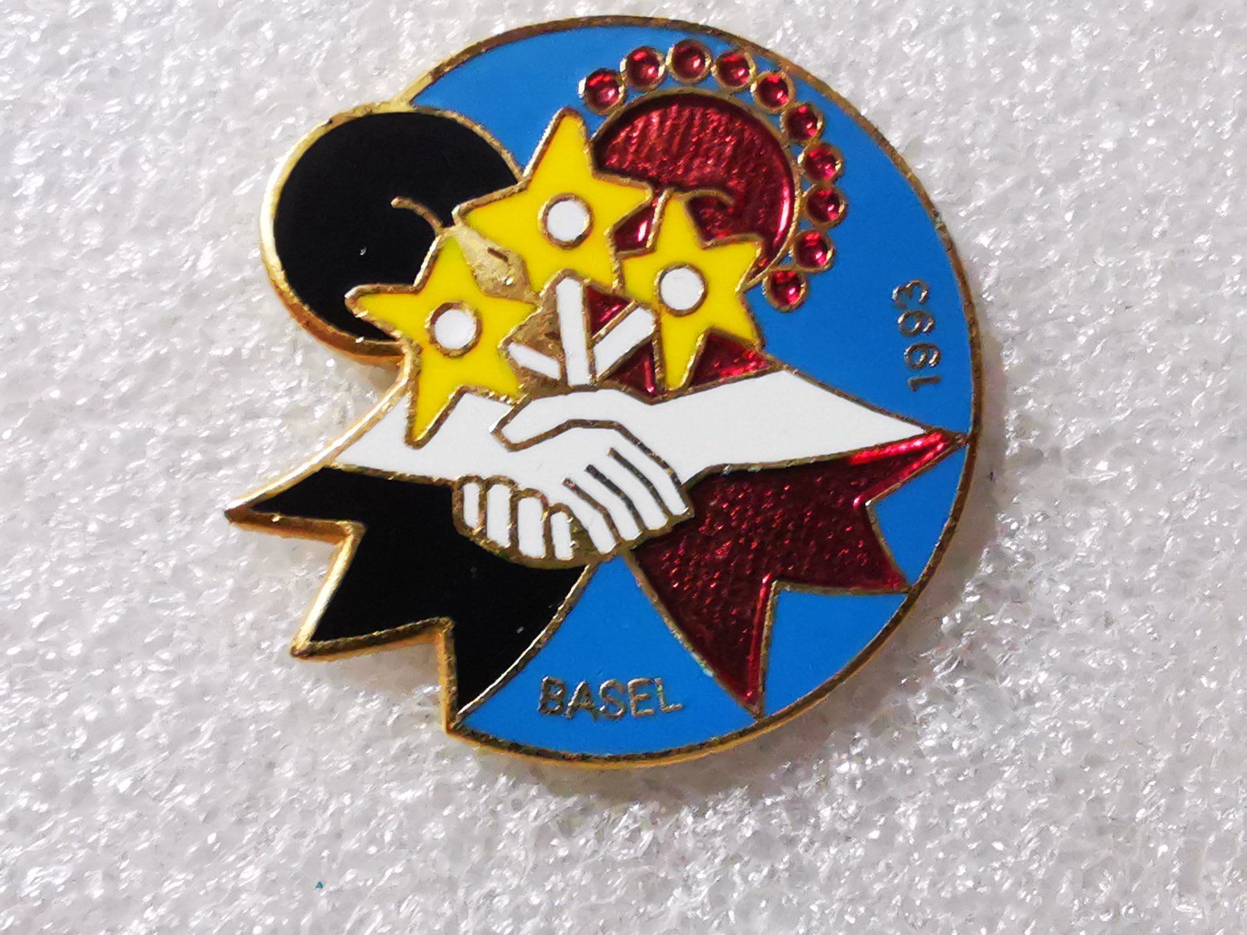 Placchette & Badge: Ansteckpin 145: Basel – Usato da Oppligen venduto da Pin-Fall-Shop