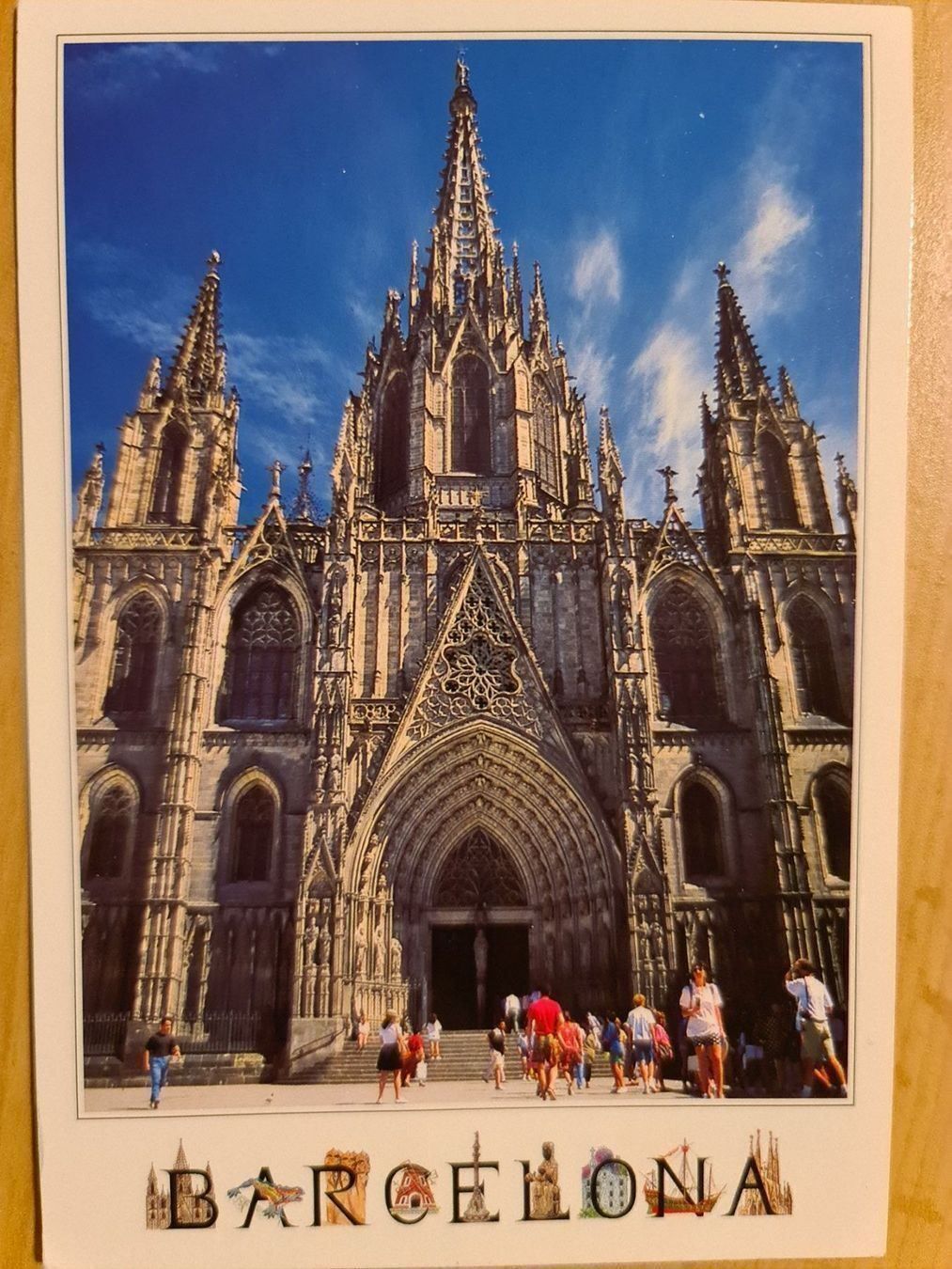 Cartoline postali: Ansichtskarte Barcelona Spanien – Usato da Dintikon venduto da Vexi