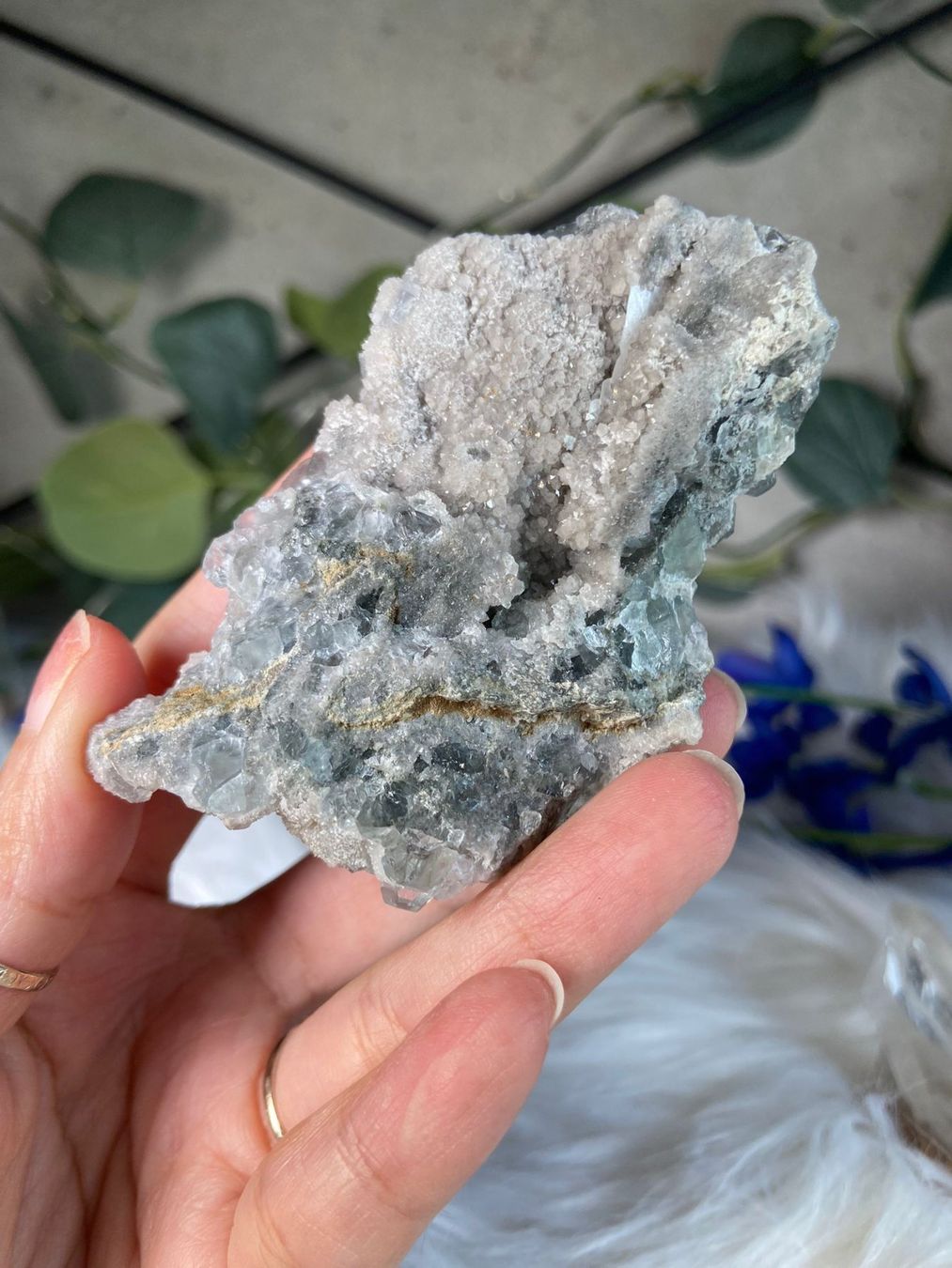 Edelsteine: Grüner Fluorit – Gebraucht aus Neuheim von m.hald 3