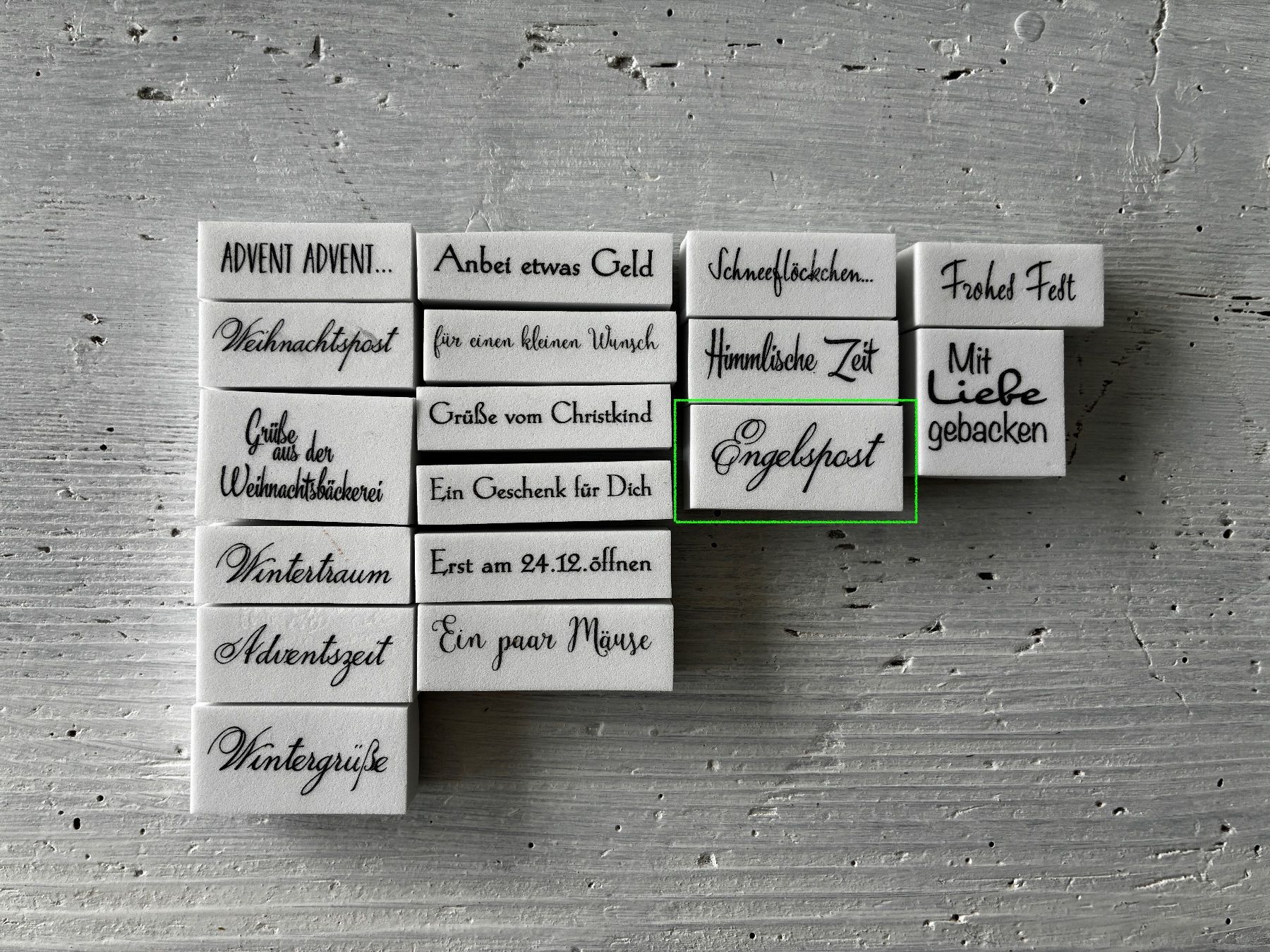 Tampons: LaBlanche Stempel Spruch 'Engelspost' 1-teilig – D'occasion à Glattfelden par Qwerasdf 1