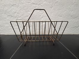 Zeitungsständer 50er/60er Messing