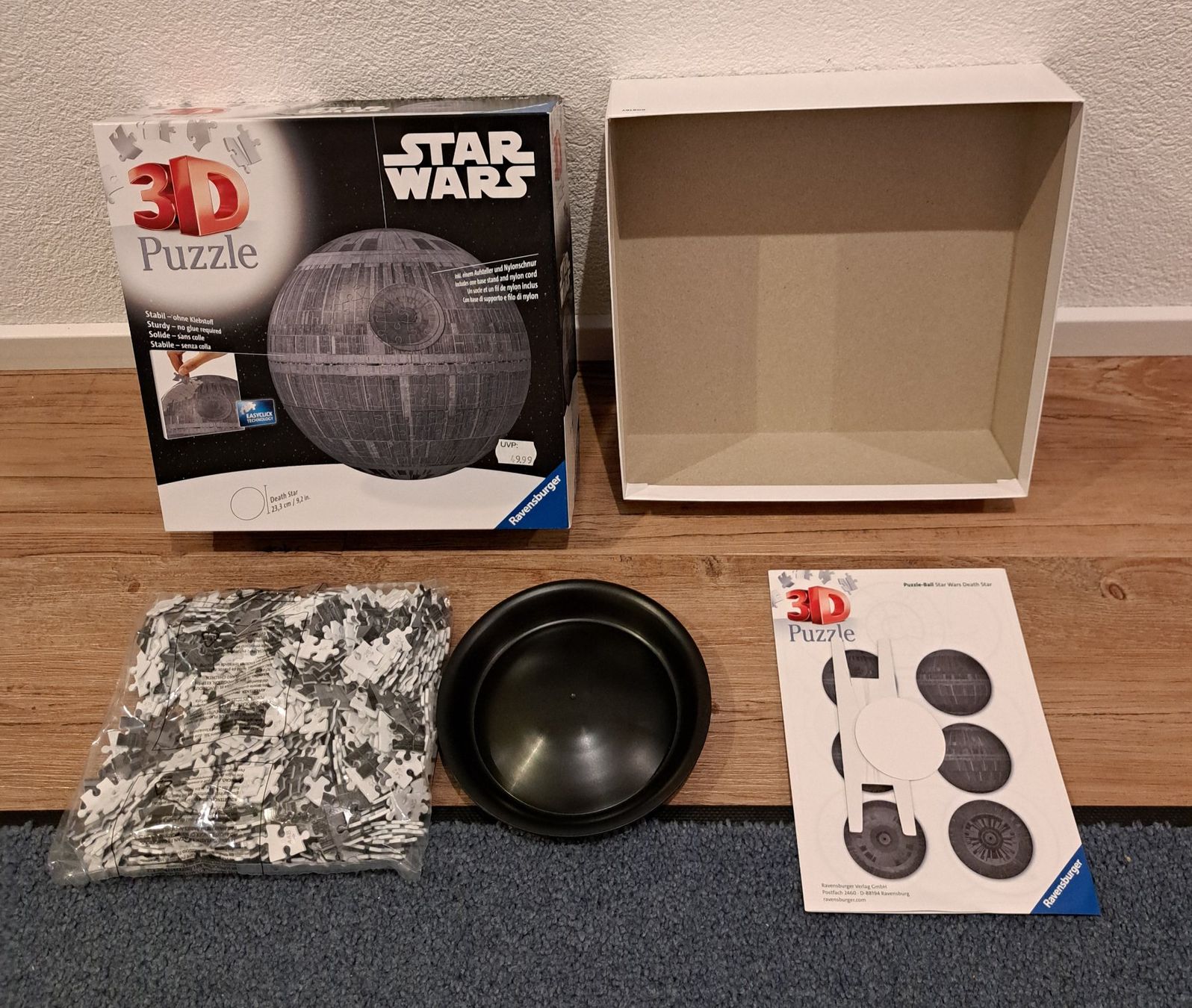 Ravensburger Puzzles: 3D Puzzle Star Wars Death Star – Neuf avec emballage d'origine à Berg TG par mai_52v2 1
