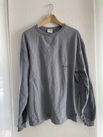 Pull&Bear Longsleeve Shirt, Graumeliert, Grösse M