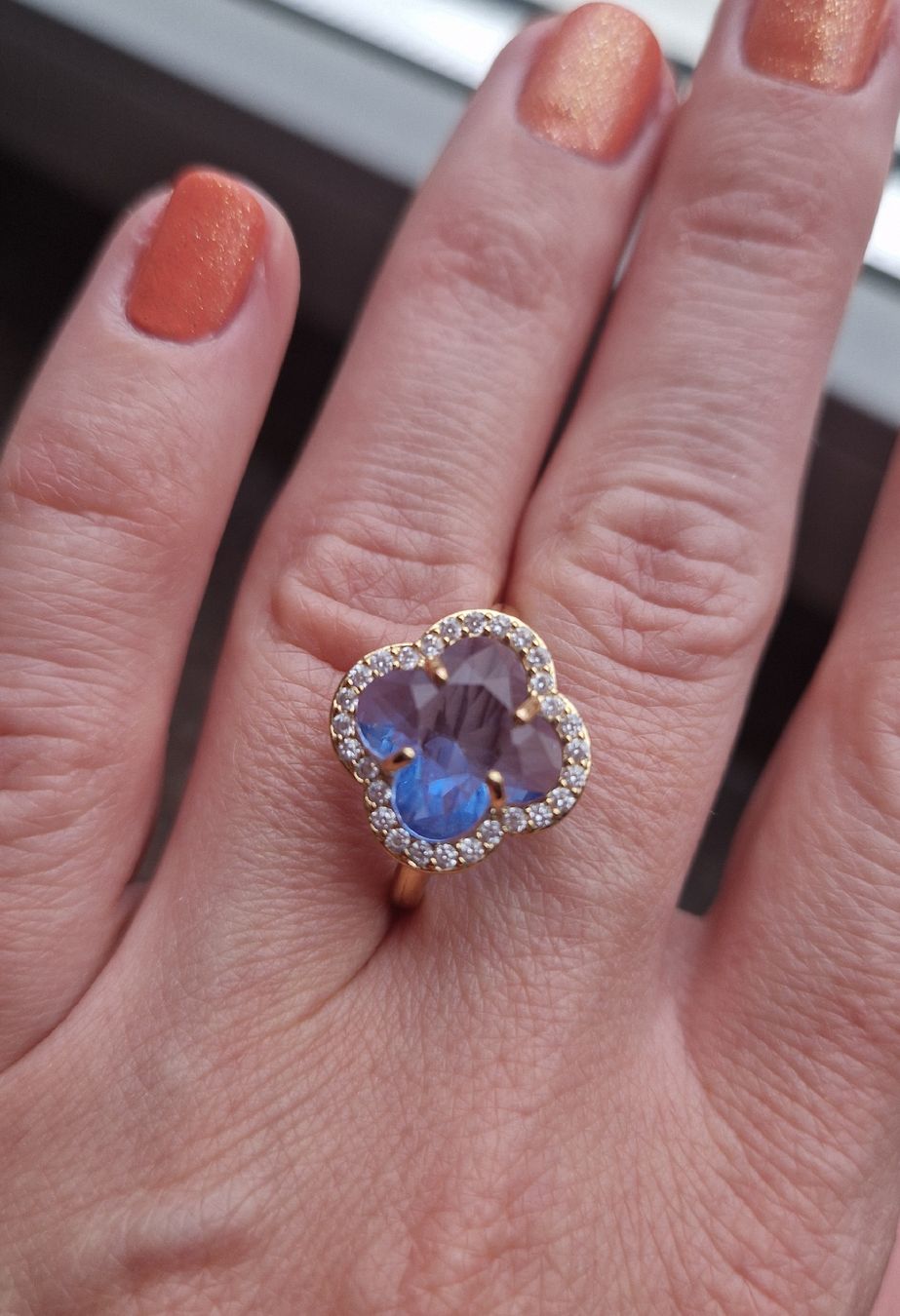 Anelli: Elegant vergoldeter Ring – Nuovo (secondo la descrizione) da Zug venduto da opo_cy5d 1