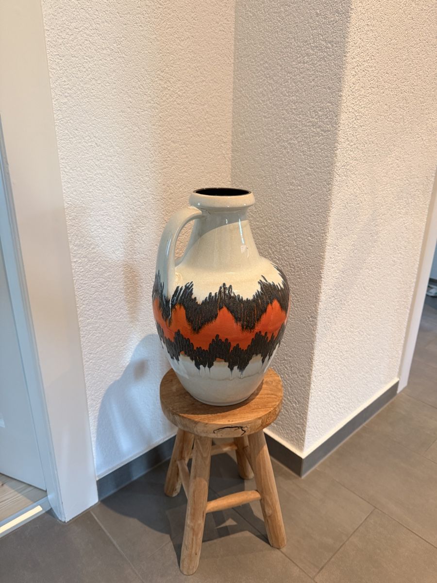Vase & Récipients: Vase vintage céramique décor zig-zag  – Neuf (Voir description) à Reconvilier par che_vdv6