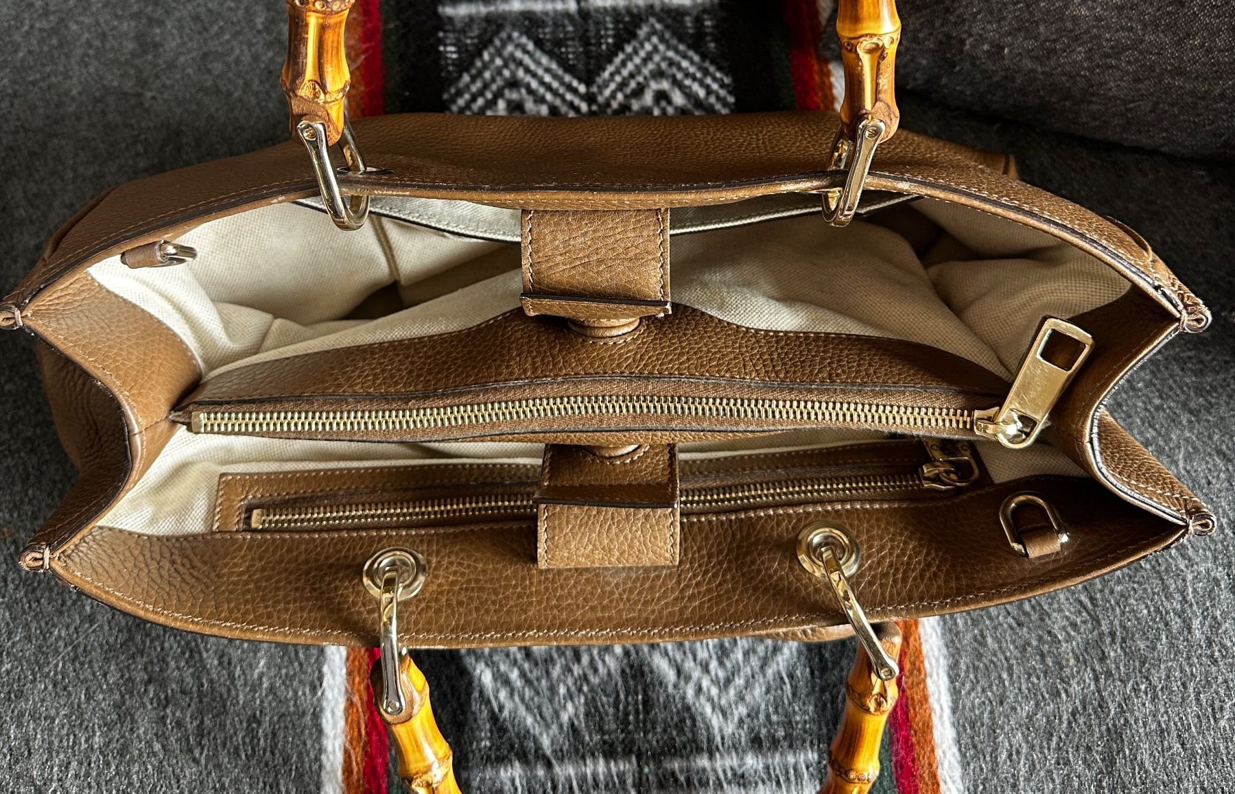 Gucci Borse da donna: Gucci Bamboo Shopper médium – Usato da Verbier venduto da gue_mmv5 8