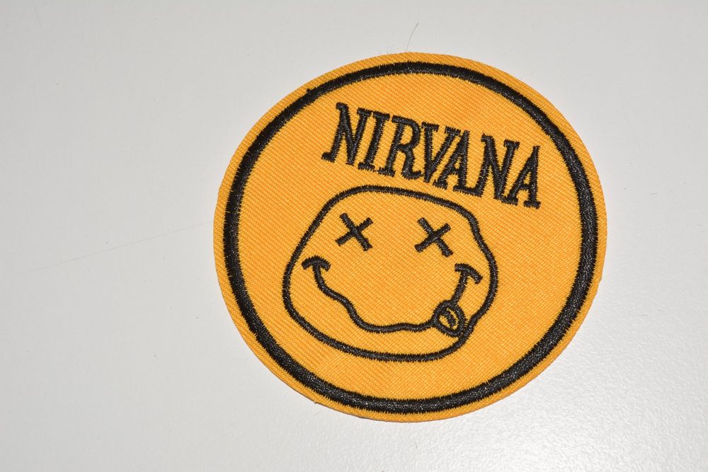 Patch Thermocollant Nirvana Rouge - écusson à Coudre Ou à Coller Sur Vêtements - 2