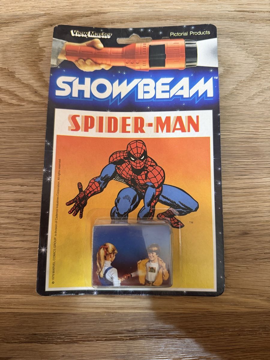 View-master Giocattoli: Showbeam Spiderman View Master – Nuovo e nell'imballaggio originale da Bern venduto da Natacha1997