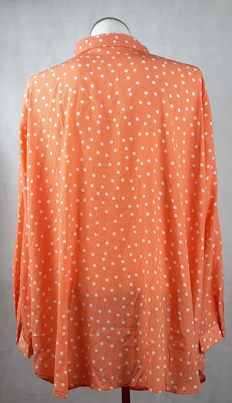Camicette: STUDIO UNTOLD Damen Polka-Dot Bluse Orange Gr. 54/56 – Nuovo (secondo la descrizione) da Seuzach venduto da VT-Collections2 1