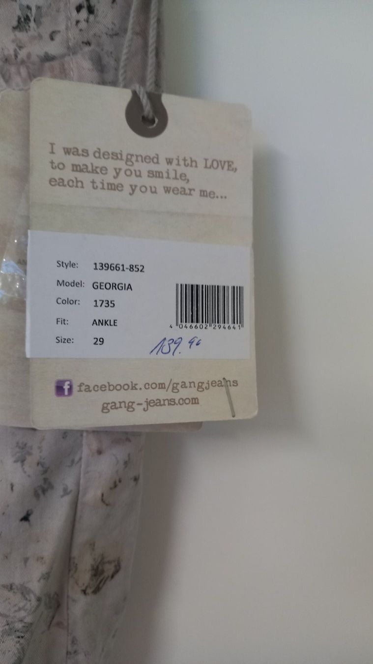 Gang Pantaloni: Gang Hose neu Gr.29 – Nuovo e nell'imballaggio originale da Ennetmoos venduto da enzian24 1