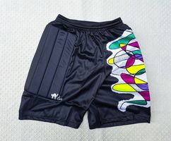 Torwart Goalie Shorts, Gr. M, Cats, Vintage, Retro