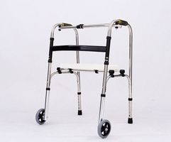 Déambulateur compact Handicapé aide marche siège offerte