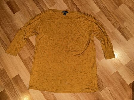 AMISU Shirt Gr. S gelb- meliert