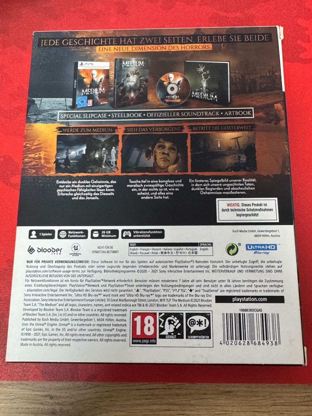 Giochi: The Medium - Two Worlds Special Edition - PS5 Spiel – Usato da Waltenschwil venduto da YippihYahYeh 1