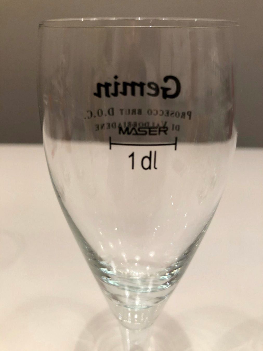 Gläser: 6er-Set GEMIN Prosecco-Gläser – Gebraucht aus Buchs SG von Handyman77 4