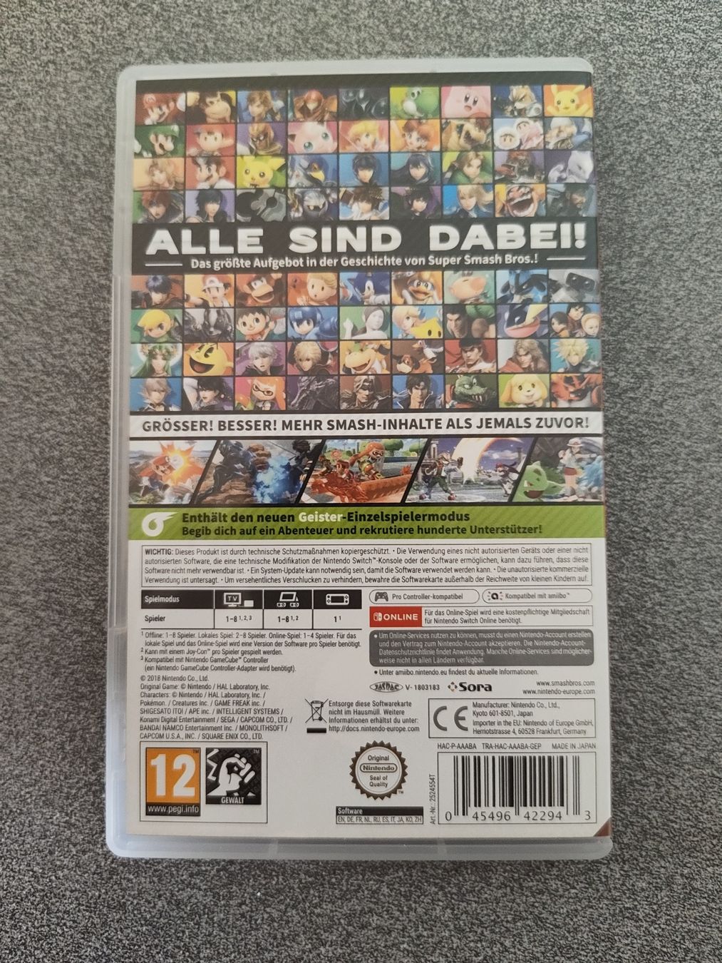 Nintendo Jeux: Nintendo Switch Super Smash Bros. Ultimate – D'occasion à Seuzach par dan1991 1