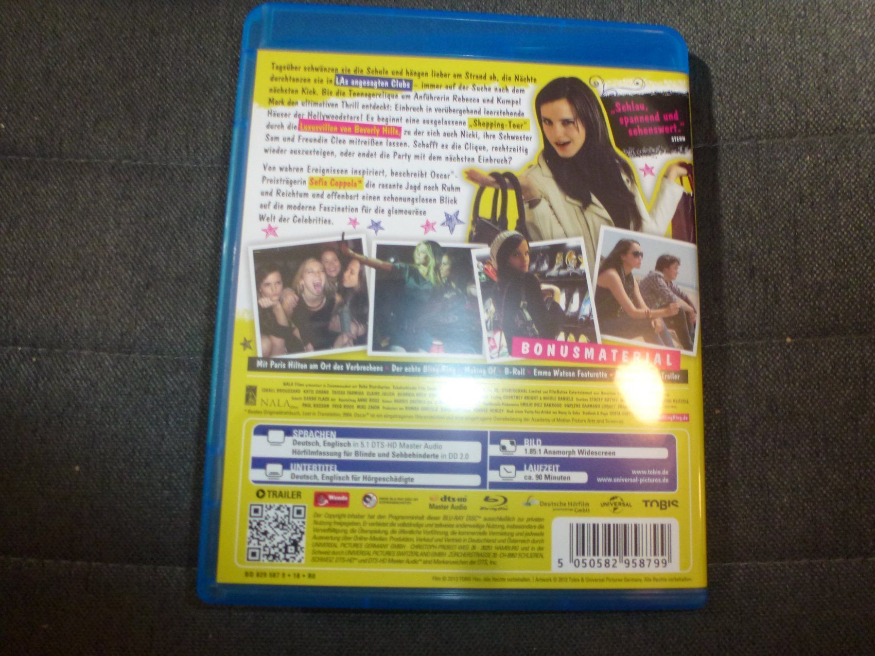 Tutti i DVDs: The Bling Ring (BLU-RAY) – Usato da Olten venduto da Disc-Verkauf 2