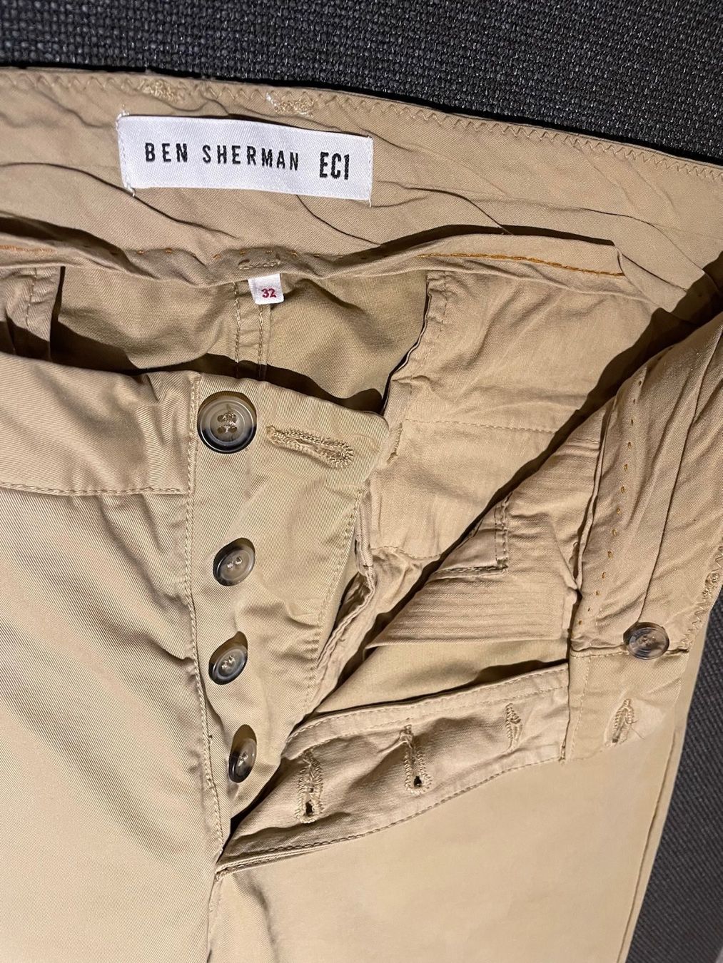 Ben Sherman Hosen: Ben Sherman Chinos beige W32 – Neu (gemäss Beschreibung) aus Oberengstringen von gbr_zurich