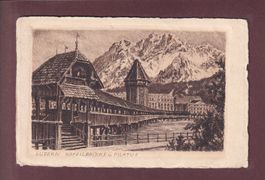 LUZERN - Kapellbrücke - Pilatus - 1928