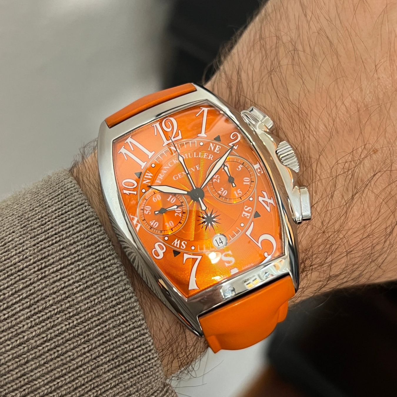 Franck Muller Uhren: Franck Muller Mariner Automatic Full Set 8080CCDTMAR – Gebraucht aus Carouge GE von Watchaser 3