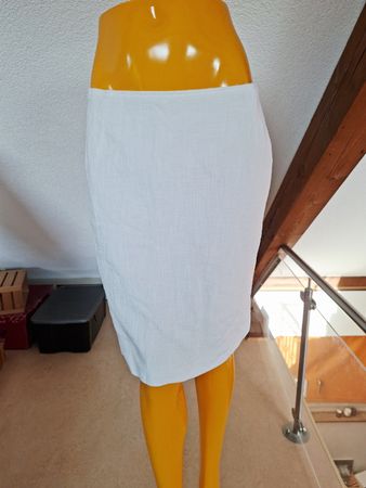 Weisser Sommerrock von Biaggini, Grösse 42,