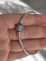 Moments Silver Bracelet, Signature Clasp