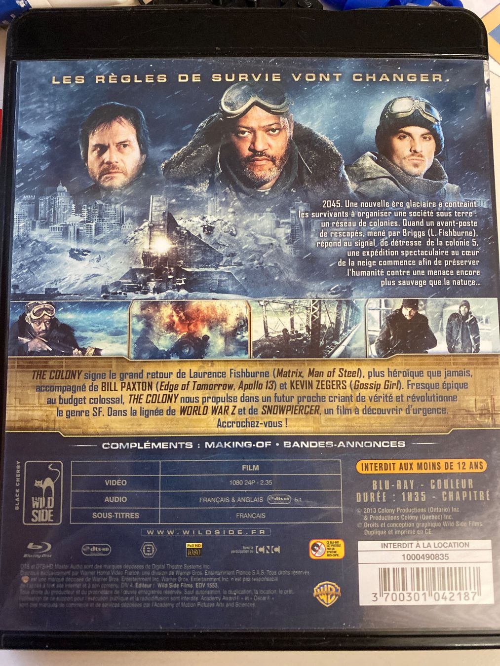 Tutti i DVDs: Blu-Ray "The Colony" (Science-Fiction) - – Usato da Le Brassus venduto da cinema13 1