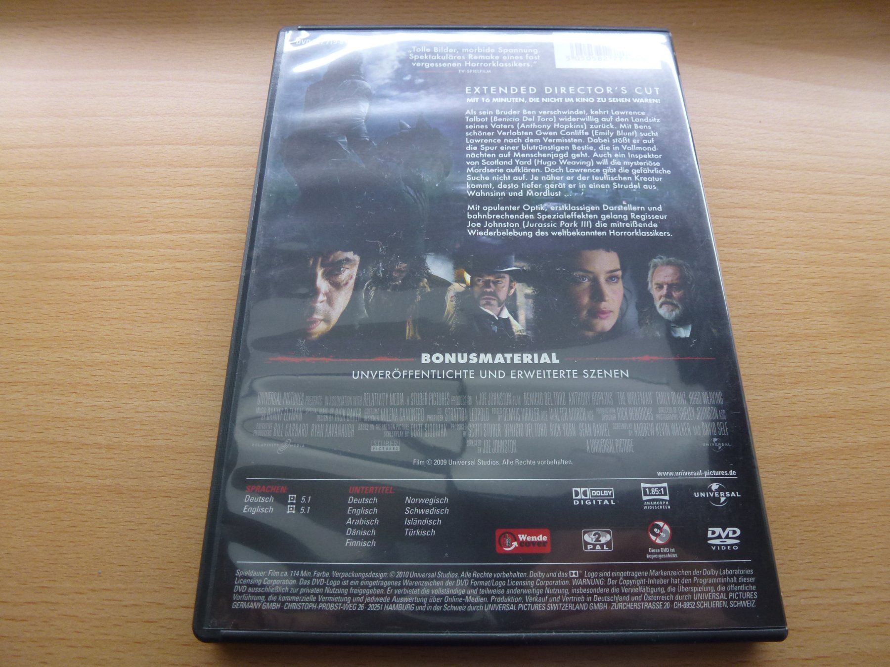 Alle DVDs: Wolfmann – Gebraucht aus Hombrechtikon von HGK50 1