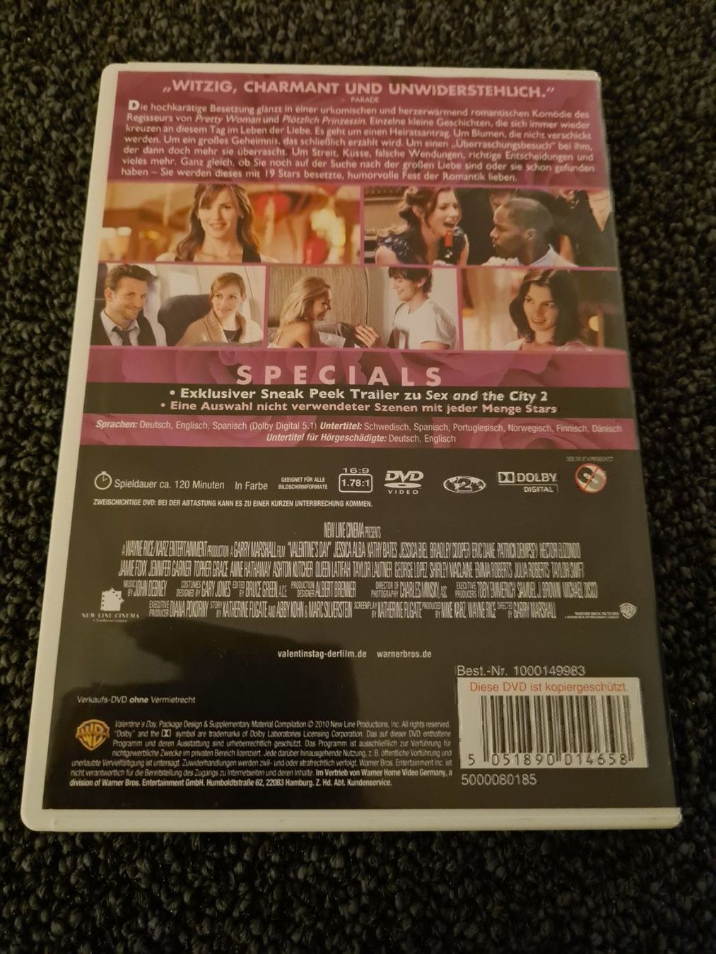 Tutti i DVDs: VALENTINSTAG(7410) – Usato da Ruswil venduto da Ruck.Zuck. 1