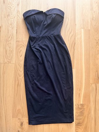 Schwarzes, elegantes Kleid von Hot Miami Styles, Gr. S