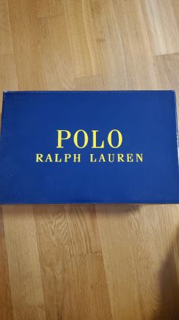 Polo Ralph Lauren Sneaker Leder Grau Gr. 43 👟