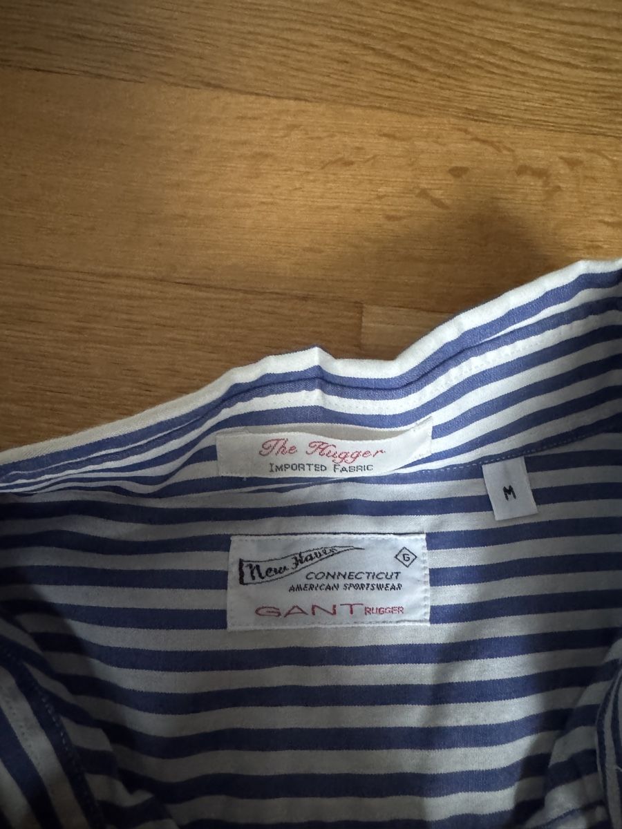 Gant Camicie: Gant Hemd, Gr. M, gestreift, Top Zustand! – Usato da Adliswil venduto da Ralf18 1