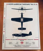 Interessantes Datenblatt einer Mustang NA 73