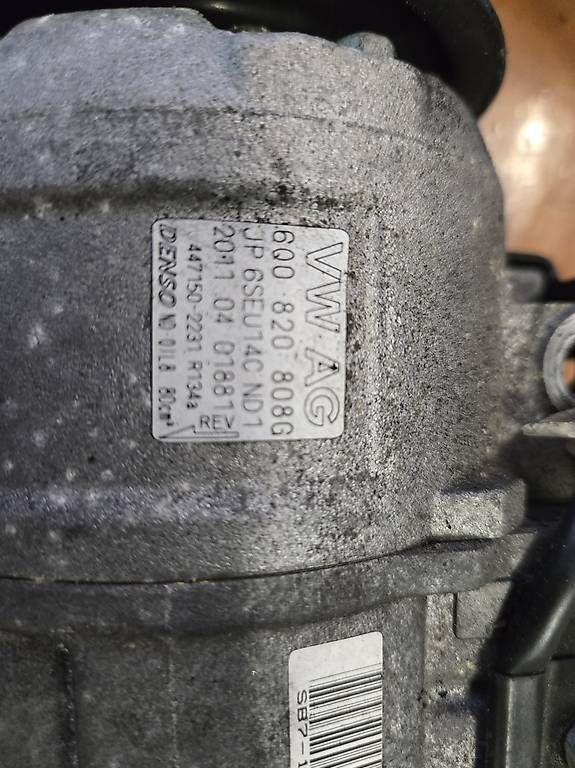 Alle Autoersatzteile: Klimakompressor Denso VW Polo etc. 6Q0820808G – Gebraucht aus Höfen b. Thun von IFA-Service 1