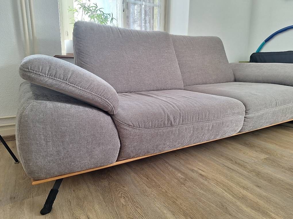 Divani: Sofa 3-Sitzer mit Sitztiefen- & Armteilverstellung – Usato da Lausen venduto da sereinast01 3
