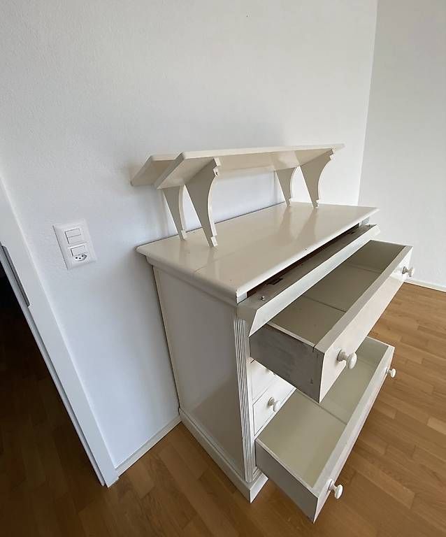 Commodes: Kommode Holz weiss - Sideboard, Schrank – D'occasion à Frümsen par Schmitz 3