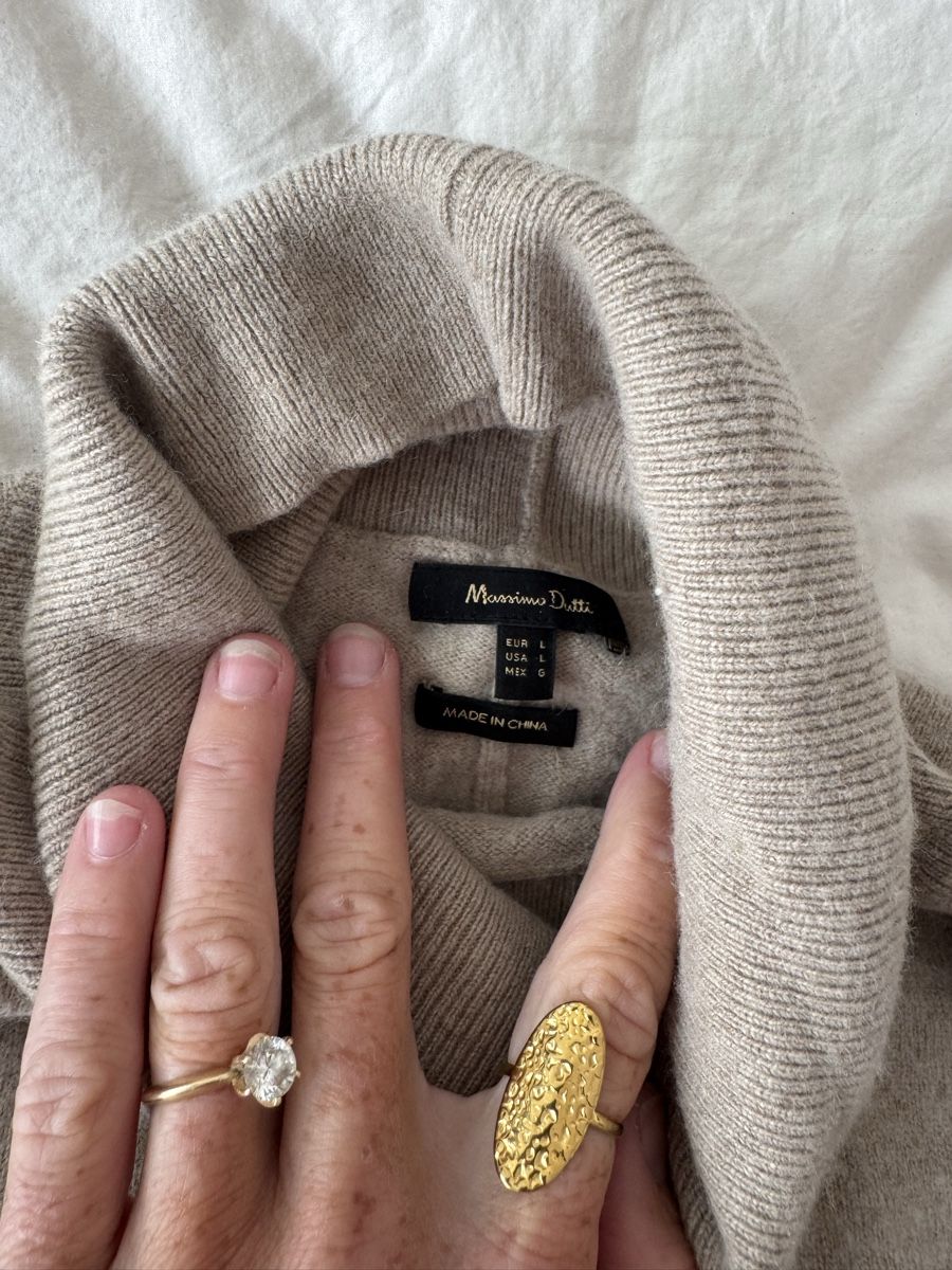 Massimo Dutti Maglioni & Felpe: Pull à col roulé Massimo Dutti beige taille L occasion – Usato da Genève venduto da lejardindesvetements 2