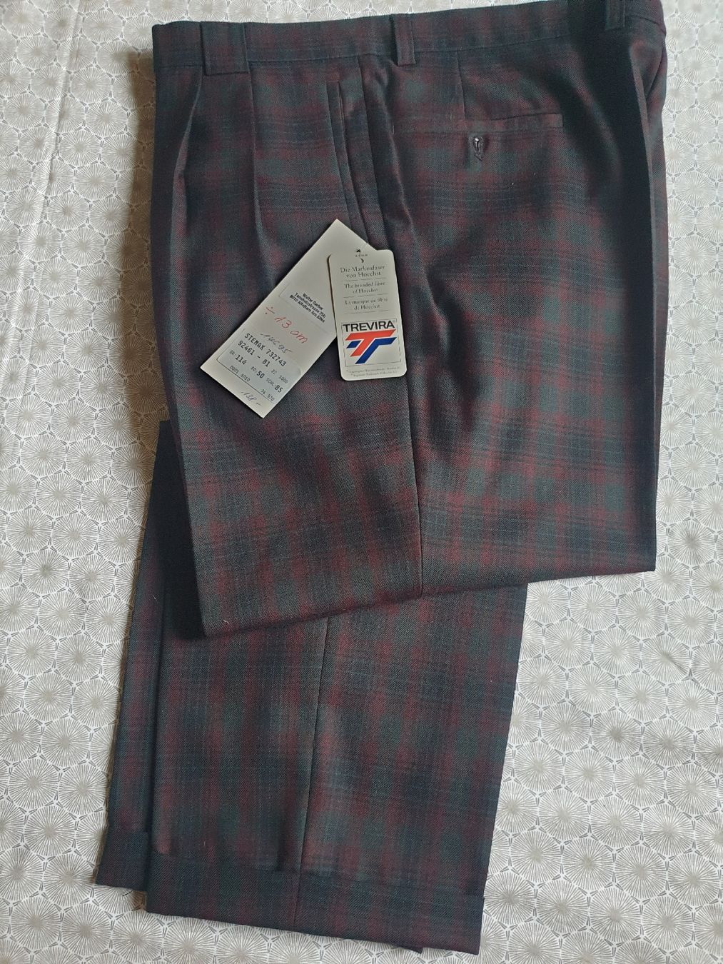 Pantaloni: Hose, Men, TREVIRA – Nuovo e nell'imballaggio originale da Zürich venduto da yoarg